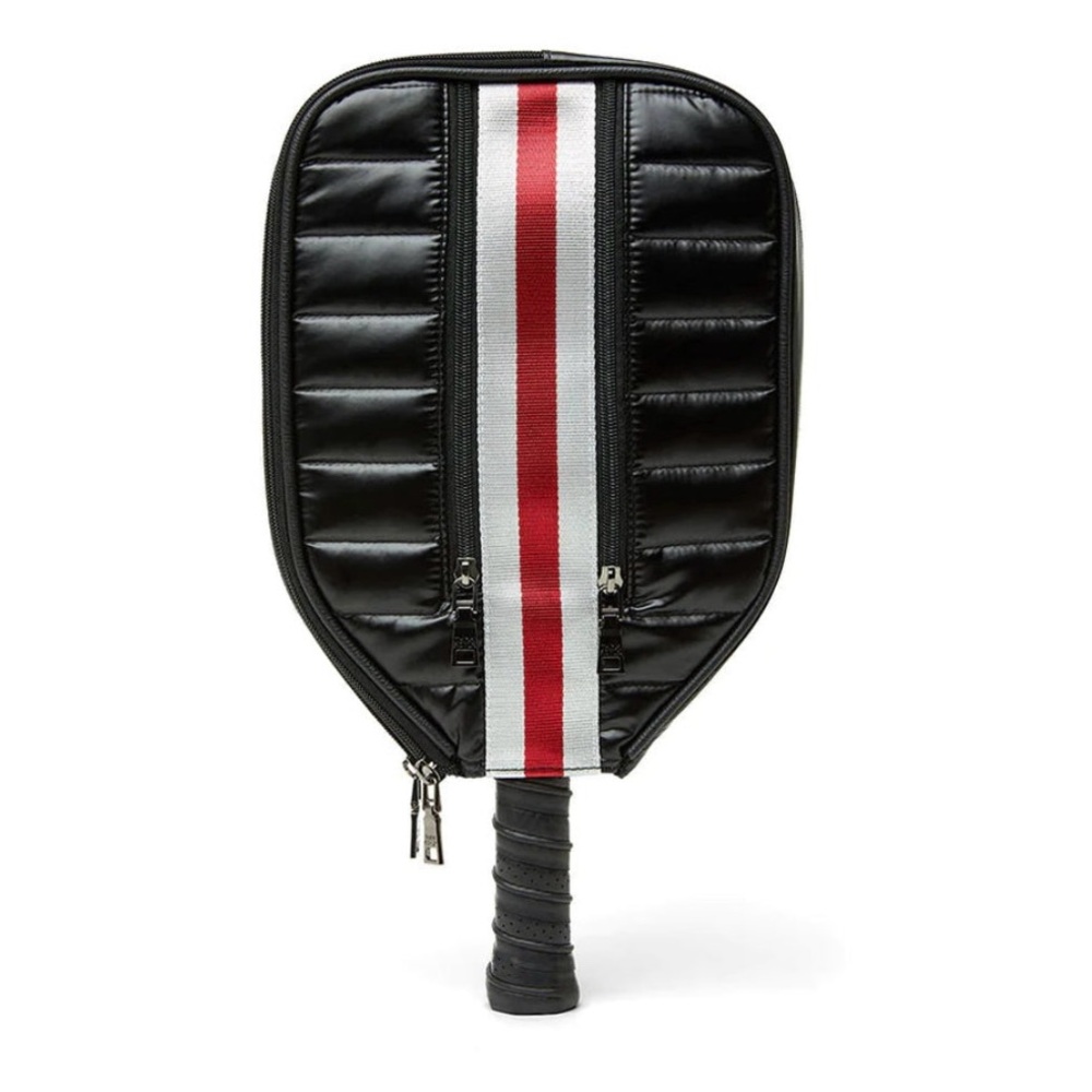 Think Royln Black Pickleball Paddle Cover with Strap - Picture 2 of 9